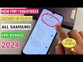 Samsung Frp Bypass 2024 Android 13 Adb Enable Fail - No *#0*# | No Need Unlock Tool