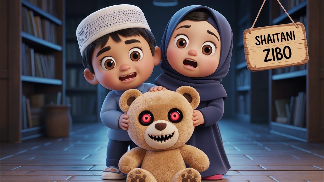 Shaitani Zibo | Islamic Horror cartoon story  | Zainab aur Khadijah Islamic Cartoon Series. 