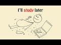 How to STUDY with Procrastination (feels like CHEATING)