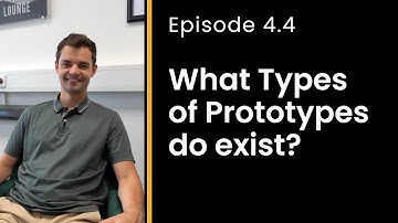 What types of prototypes do exist? ✏️📓📦🎨💻