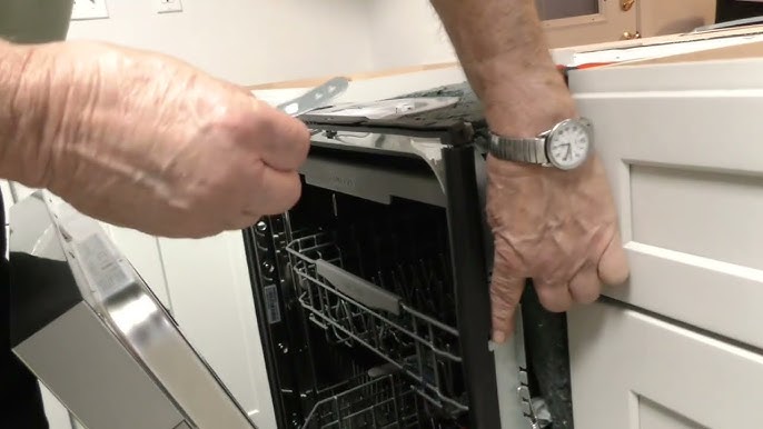 How to install the Top Mounting Brackets on a Whirlpool Dishwasher