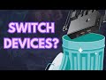 You don't need a KVM switch to switch your mouse keyboard and monitor to another computer