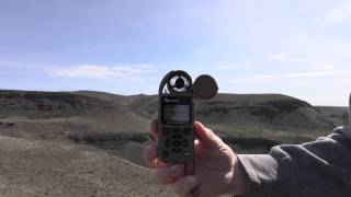 Kestrel 5700 Elite w/ LiNK: Setting Up a Target and Wind Capture