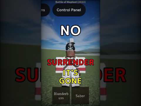 Surrender Button Gone ? | Lexington &amp; Concord #roblox