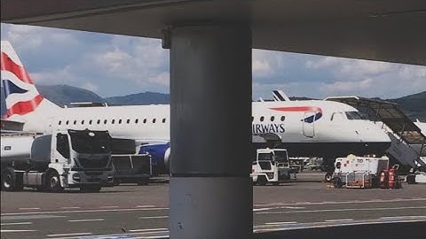 BA Cityflyer | Embraer 195 | Landing Florence (FLR)