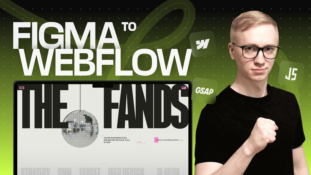 Figma to Webflow | GSAP animation | Client First | Java Script | Funds ...