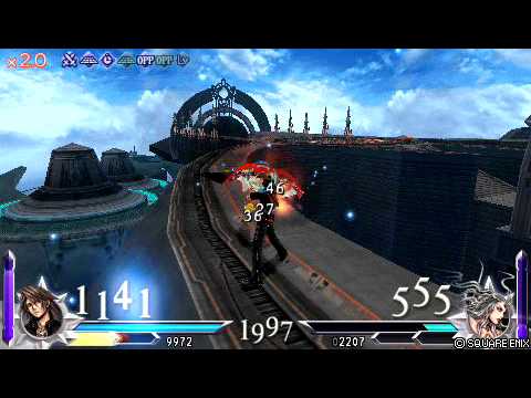DDFF-Squall VS Cloud of Darkness