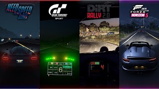 NIGHT TIME In Racing Games