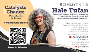 Hindi translation: Catalysts of Change: Women Leaders in Science - Hale Tufan