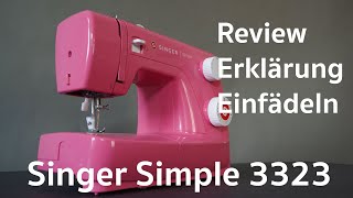 3223 SINGER Erklärung - Review, einfädeln Simple YouTube