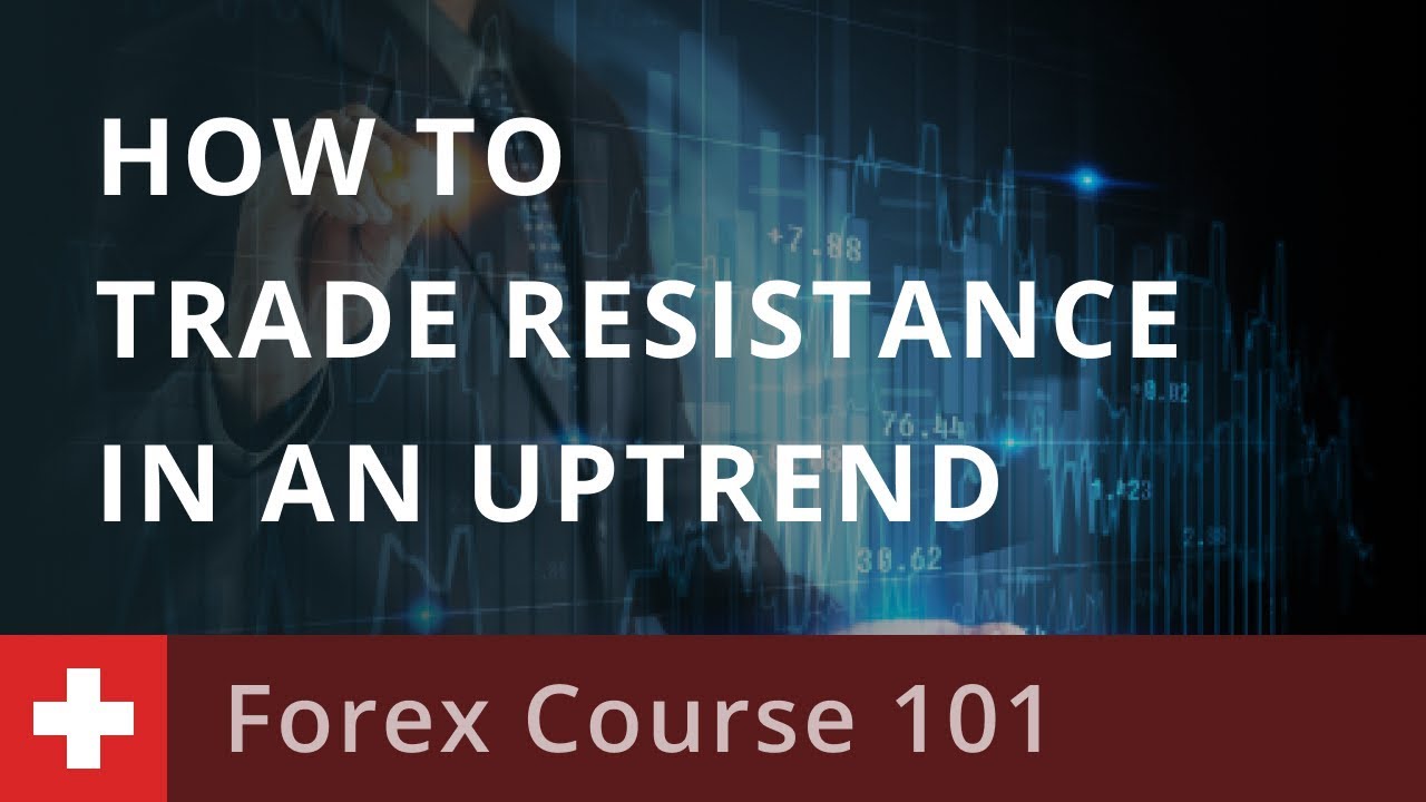 Forex Course 101: How to Trade Resistance in an Uptrend - YouTube