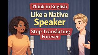 Think in English Like a Native Speaker | Stop Translating Forever