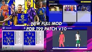 PES 2017 | NEW FULL MOD FOR T99 PATCH V10
