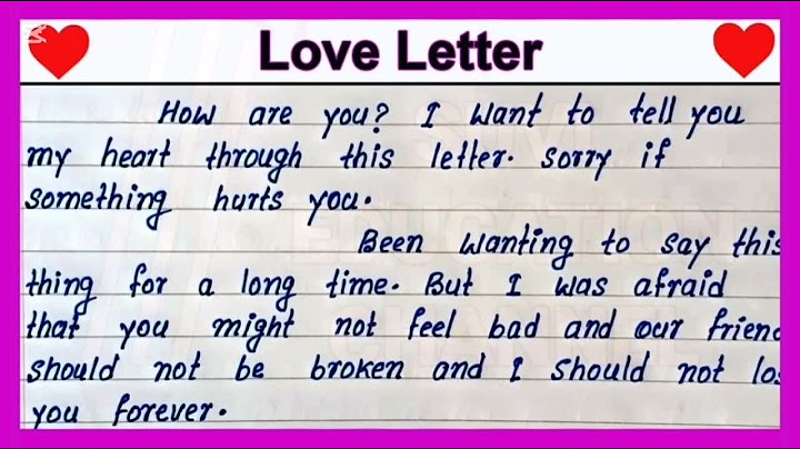 Love Letter Song By NGN