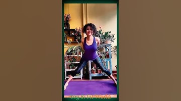 4 Variations Of The Wide Legged Forward Fold | Yoga Flow | #shorts #yoga #Fitness