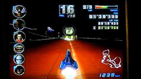 F Zero GX -- Lightning: Thunder Road practice run master 1ST PLACE