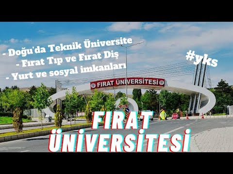 Fırat Üniversitesi Tanıtım Vlogu | Elazığ Fırat Üniversitesi #yks