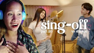 Sing-Off 20 ( Angel Number, Tell Ur Girlfriend) vs Shirina | Reaksi