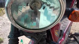 TVS XL 100 Headlight Bulb Repairing Shop This Video By( ..raju G )..? TVS XL 100 Headlight Bulb Repairing Shop This Video By( ..raju G )..?
