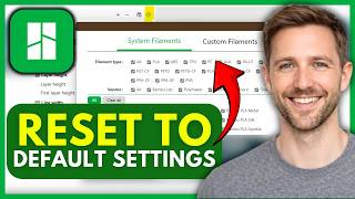 How To RESET Bambu Studio To Default Settings (EASY) 2026