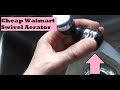 Cheap Swivel Aerator from Walmart (Wannabe Handyman Shows How To Install Aerator on Faucet)