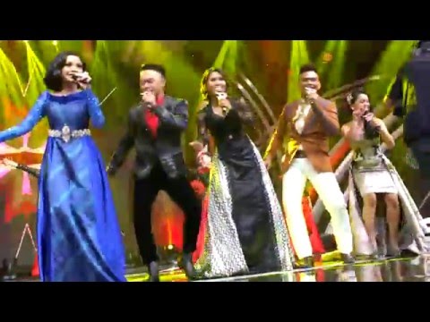 DANANG, LESTI,EVI,SHIHA,FITRI-THEME SONG ,D'ACADEMY ASIA 24122015 FULL HD