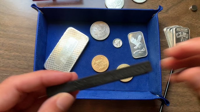 Brainir Mini-C Coin Clamper v2 Ping Test Silver Gold Coin Bar Pinger Tester  BK