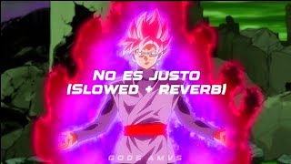 J Balvin, Zion & Lennox - No es justo (Slowed + Reverb)