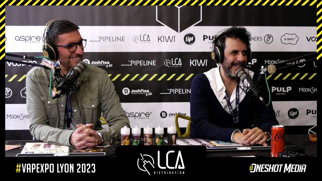 Vapexpo Lyon 2023 : les nouveauts e-liquides de LCA