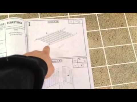 Baby Crib Assembly Instruction Manual South Shore - YouTube