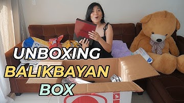 Unboxing Balikbayan Box