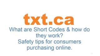 Short Codes - Consumer FAQs
