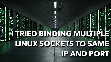 I tried binding multiple Linux sockets to same IP and Port!