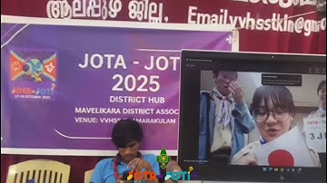 JOTA JOTI 2025 WOSM KSBSG INDIA