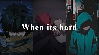 When you've hit rock bottom - watch this to remind yourself it's temporary