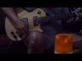 Solo guitar something cover gibson natural swamp ash studio by rizal