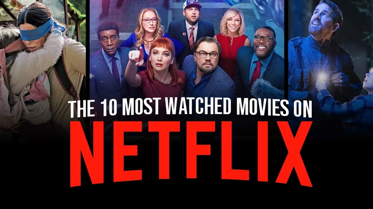 Top Ten Most Watched Movies On Netflix YouTube Top Ten Most Watched Movies On Netflix YouTube