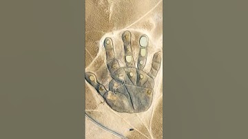 Giant Handprint in China