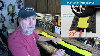 5 PCS 2 Channel Cable and Hose Protective Ramps