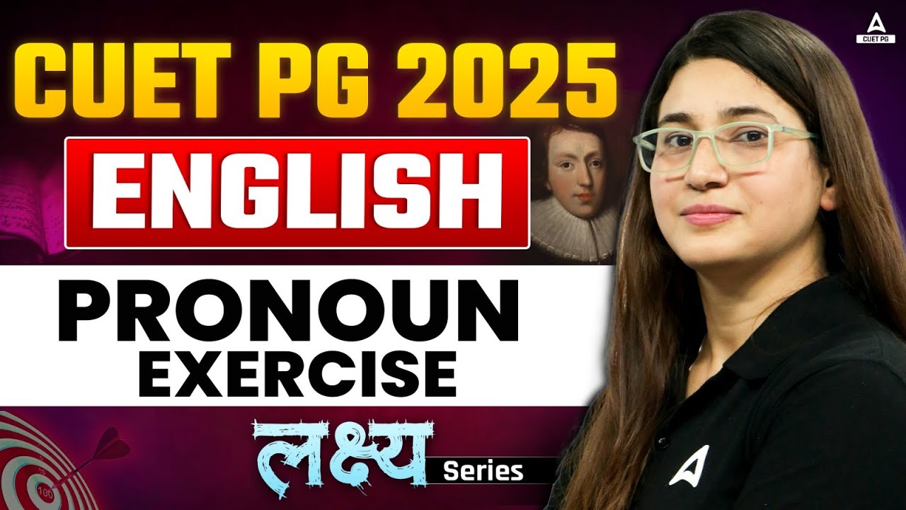 PRONOUN Exercise for CUET PG 2025 English | By Rubaika Ma'am - YouTube