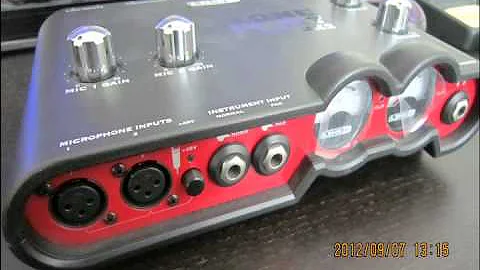 Line6 Tone Port UX2 test recording