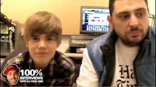 Justin Bieber Interview At Power 106 With Dj Vick One