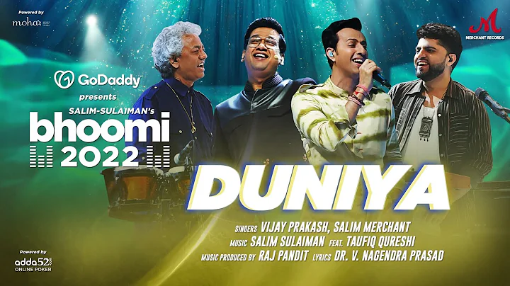 Duniya | Bhoomi 2022 | Salim Sulaiman, Vijay Praka...