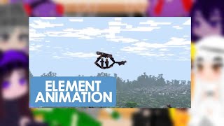 Mob talker react to Villager News part 1 (Minecraft Animation) by Element Animation