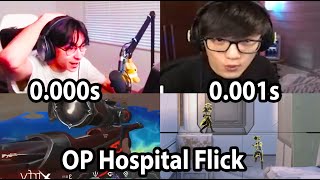 TenZ 0.000s or iiTzTimmy  0.001s Reaction Time on OP HOSPITAL FLICK BETTER ❓❓❓ screenshot 5