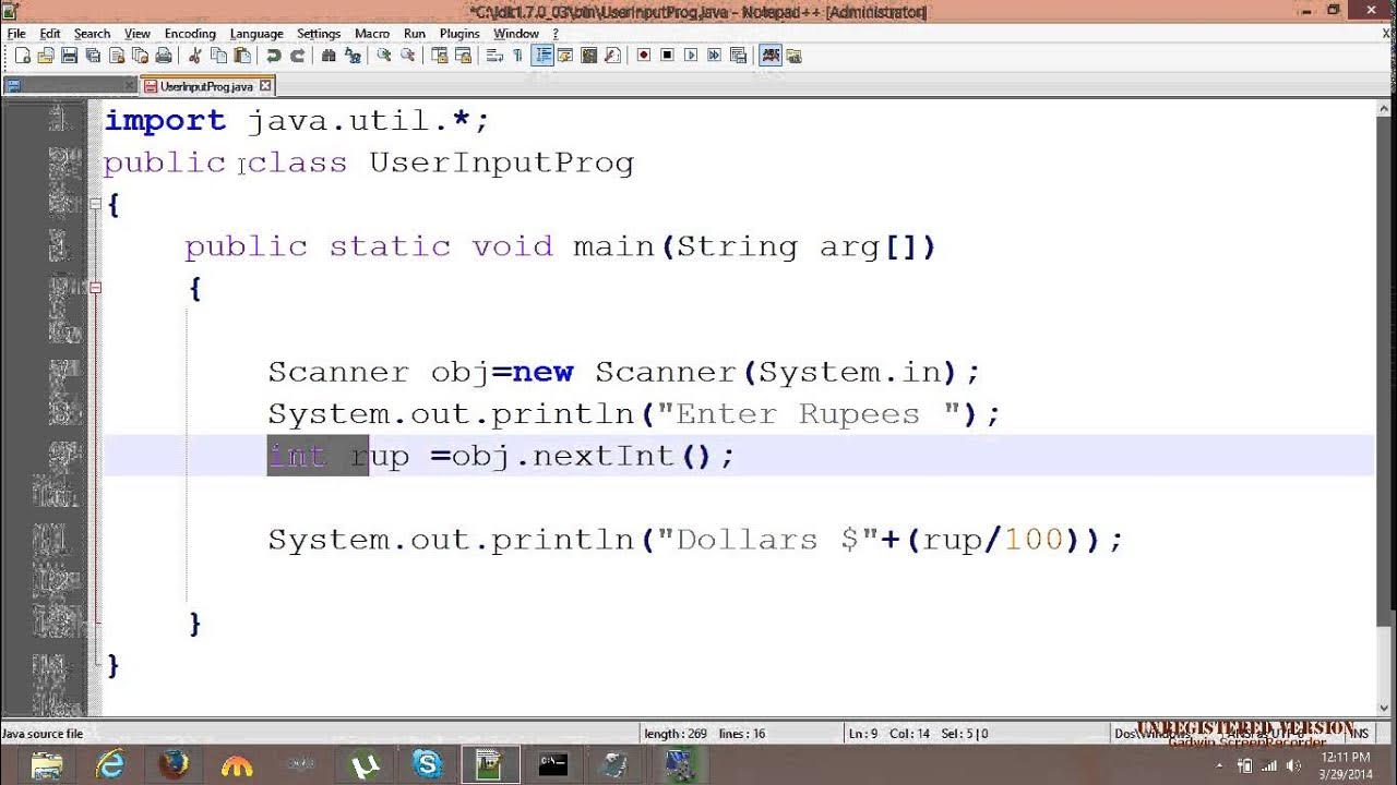 Java Programming Tutorial 7 unit conversion(Sindhi) - YouTube