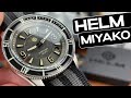 HELM &quot;Miyako&quot; Slate Grey 200m Microbrand Dive Watch |  Overview