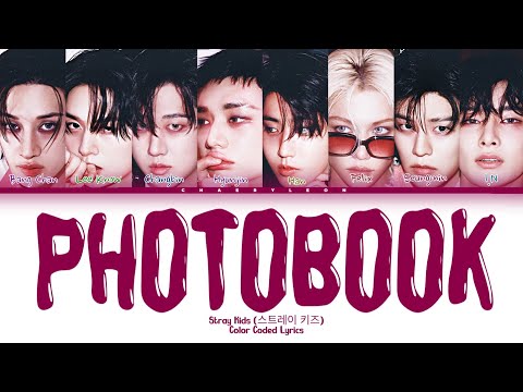 PhotoBook Stray Kids 스트레이 키즈 Color Coded Lyrics ROM