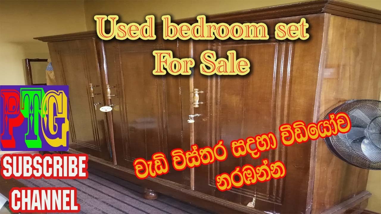 Used bedroom set for sale YouTube