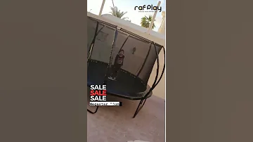 Megastar Jump N Bounce Trampoline With Enclosure Net Ladder Video Happy Clients Shorts 